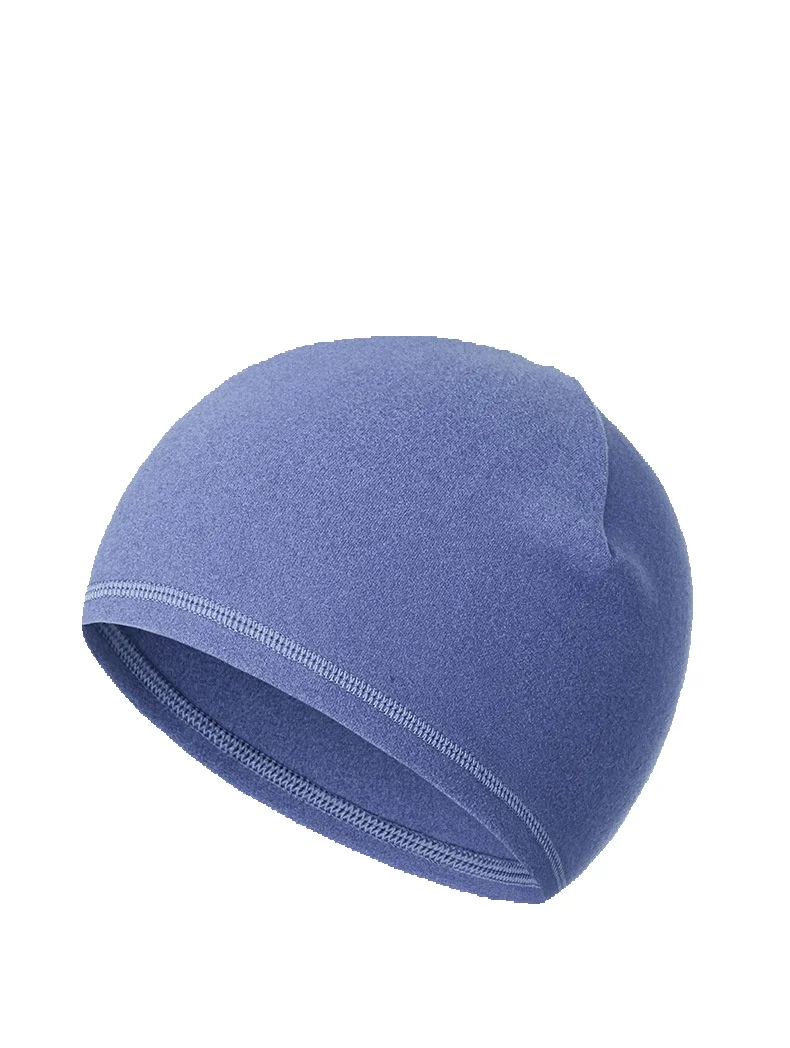 Cascos a prueba de viento de otoño e invierno forrados con vellón para mayor calidez, sombreros pequeños para deportes al aire libre y ciclismo para hombres_voghion.com