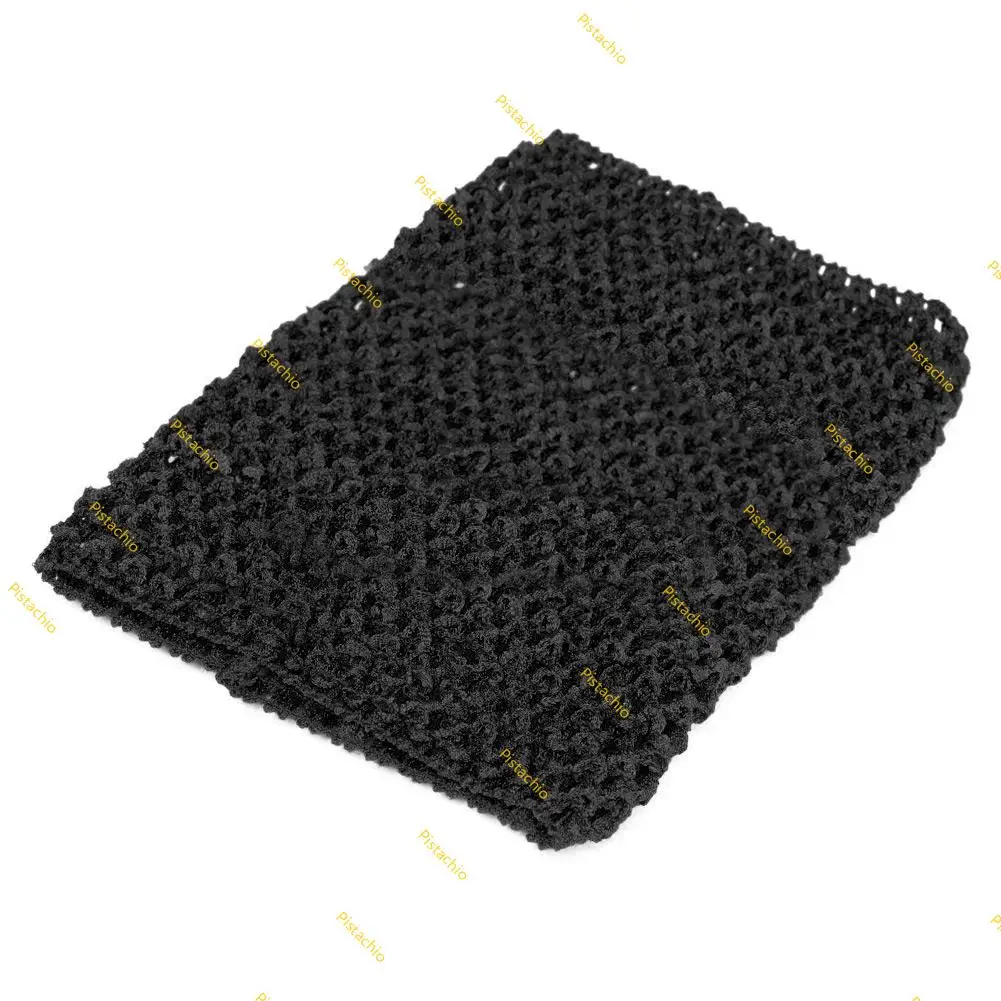 QX2D 9 Inch Elastic Crochet Chest Wrap 23x20cm Girl Fabric Knit Tube Tops