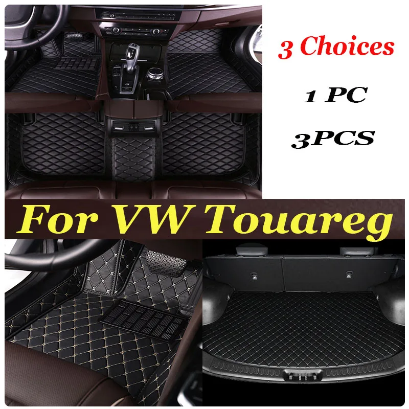 

Car floor mats for VW Touareg 2008 2009 2010 Custom auto foot Pads automobile carpet cover