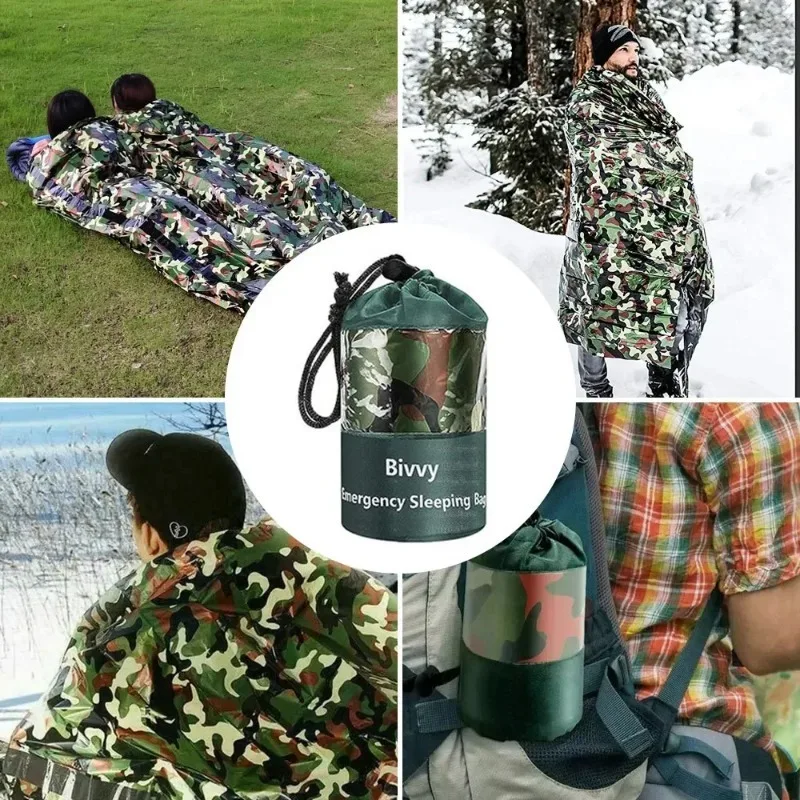 Emergency Waterproof Survival Sleeping Bag 6