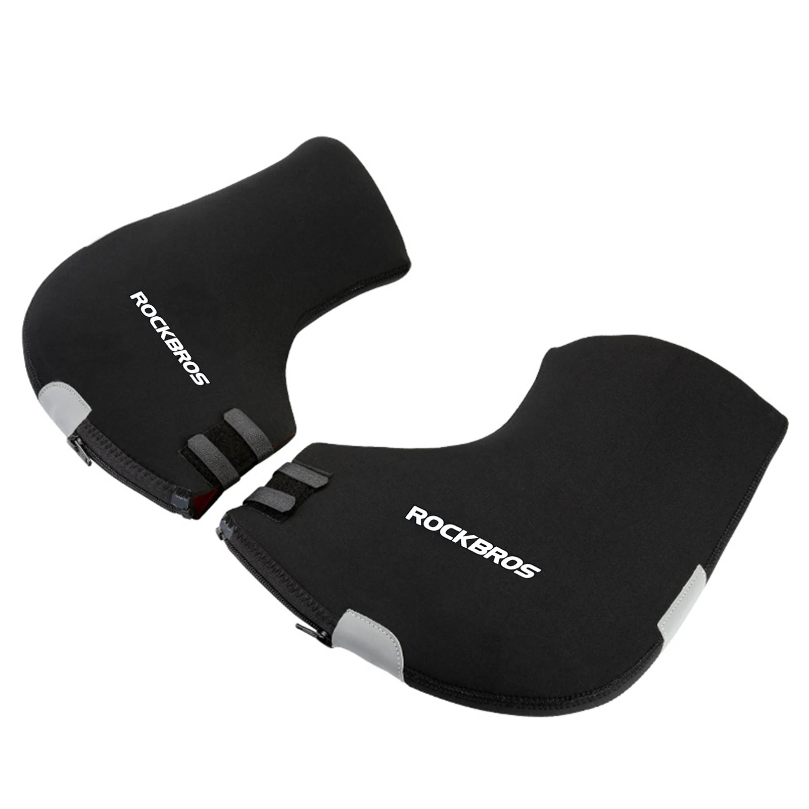 ROCKBROS Winter Bicycle Handlebar Warm Gloves Windproof Bike Mittens Neoprene Handlebar Mittens Hand Warmer Waterproof Bar Glove 2