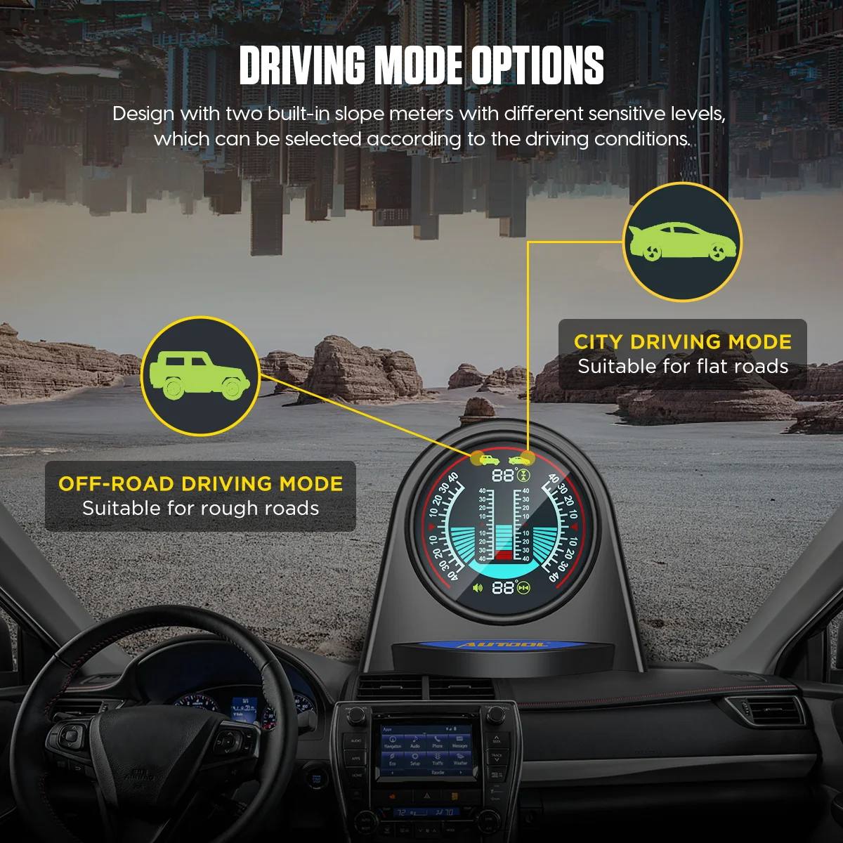 AUTOOL X94 HUD GPS ڵ ,  ġ ,  溸, ε , ڵ Ʈ SUV