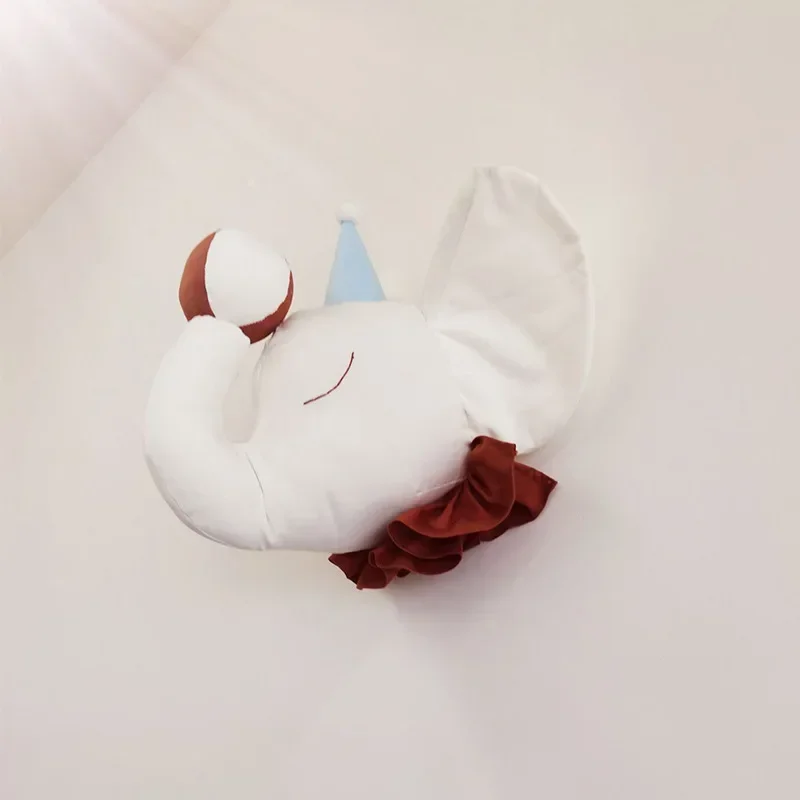 Rainbow Wall Hanging Decor INS Cartoon Animals Head Wall Decoration 3D Children's Room Ornaments Elephant Swan Home Pendant Kids Baby Girl Room Decor Gift