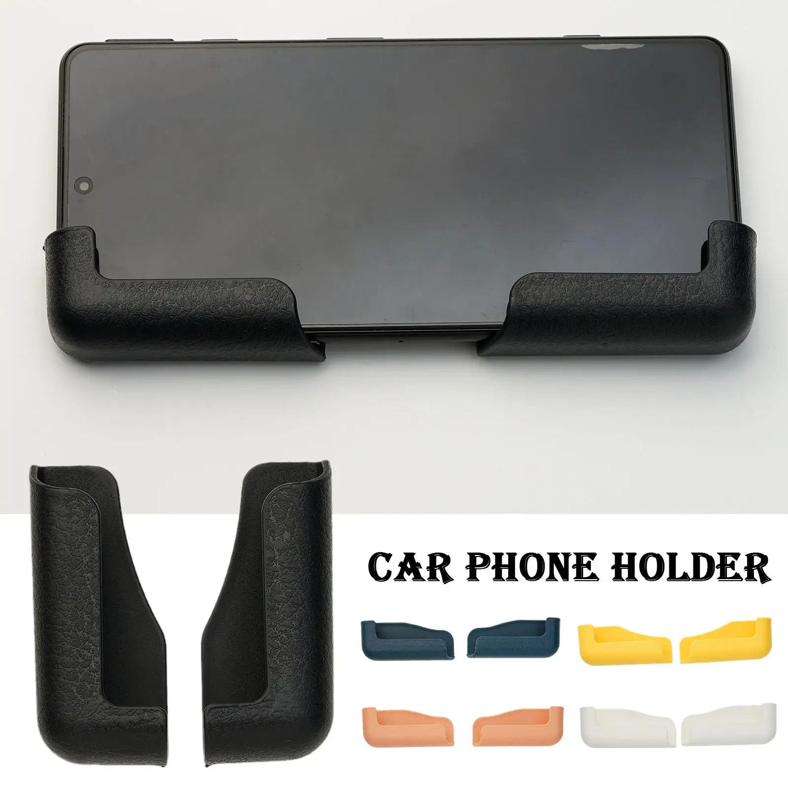 Adhesive Multifunctional Car Phone Holder - Easy-Install Navigation Mount