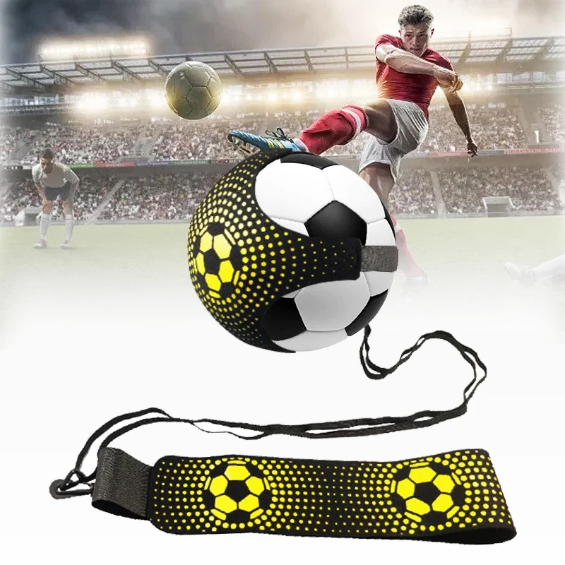 

Soccer Ball Juggle Bag Children Auxiliary Training Belt Adults Soccer Kick Trainer Solo Football Training Equipment for Beginner