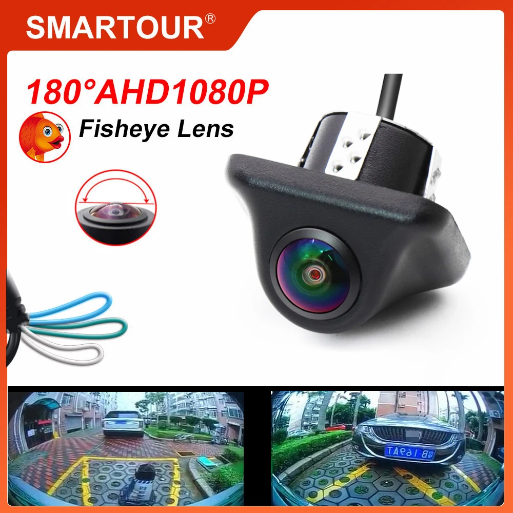 Камера заднего вида SMARTOUR 4K CVBS AHD 1080P, водонепроницаемая