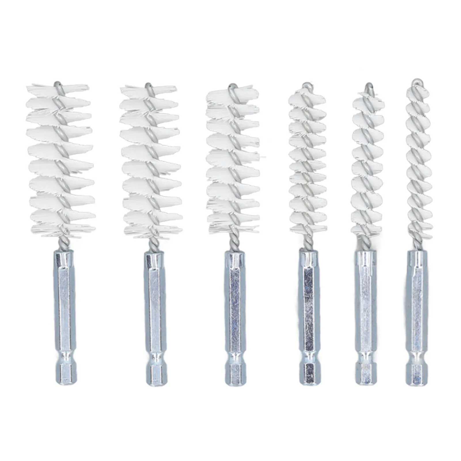 YENOVO 8 Pcs Wire Brush For Drill With Hex Shank, Bore Tube Port - View #2