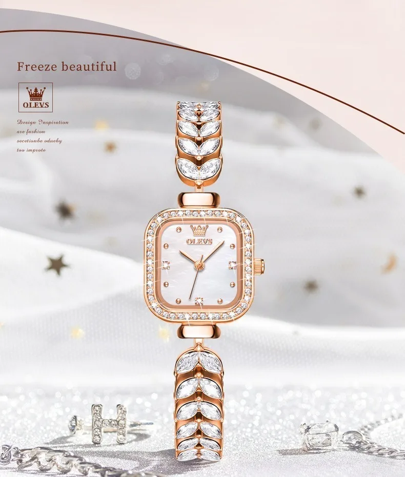 OLEVS 9987 New Luxury Elegant Women's Watch description image 3