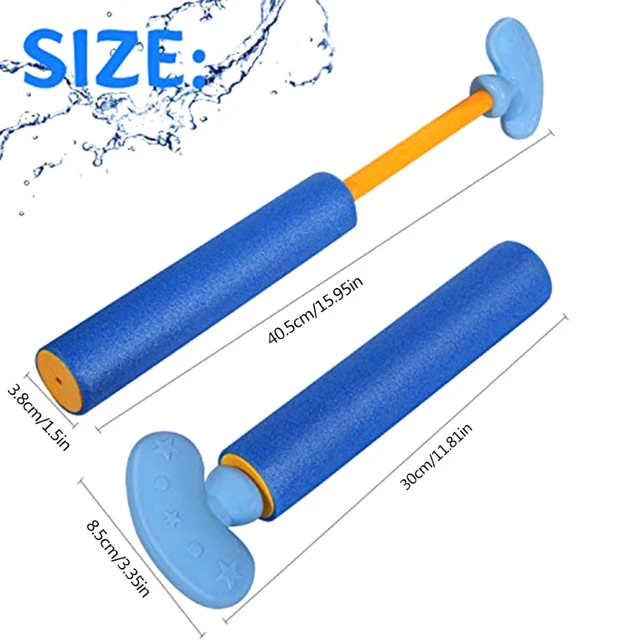 6 Pack Foam Water Blaster Set Pool Toys Water Toy for Kids Water   Blaster send  Swimming Pool Outdoor Beach Play 6