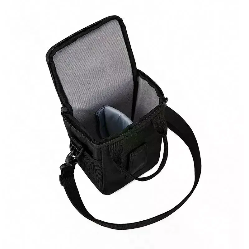 Borsa a tracolla compatta per fotocamere mirrorless piccole - Custodia da viaggio antiurto - Custodia protettiva resistente - immagine 3