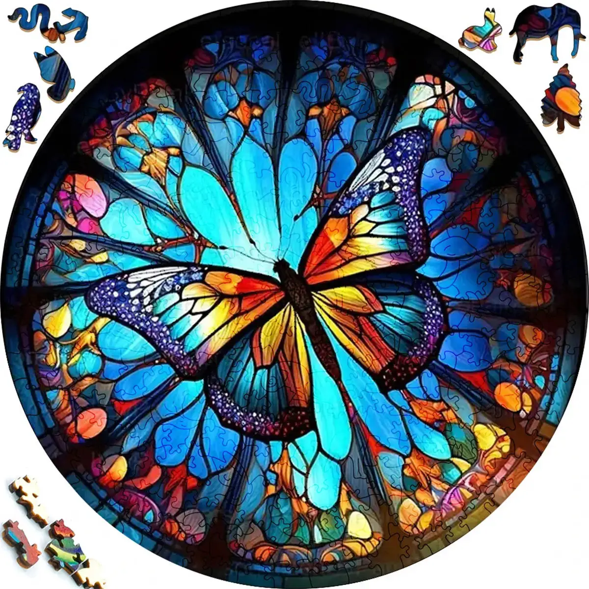 Wooden Wolf Jigsaw Puzzle 4