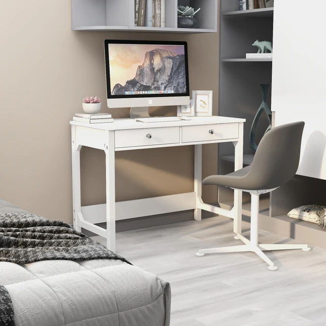 Weiß Kommode mit Schubladen Schlafzimmer, Moderne Holz Schreibtisch für Erwachsene/Student, make-up Tisch, Schreibtisch - AliExpress Mobile