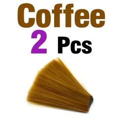 Fine Brown Nylon Tapered Floating Fly Tying Tail Fibers - 2 Pack (Coffee)