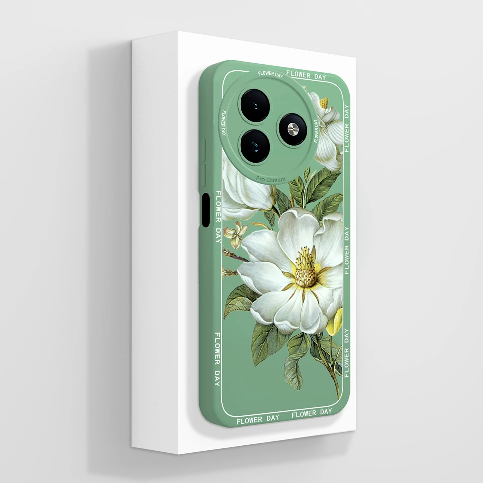 Fashion Simplicity Liquid Silicone Phone Case - Premium Anti-Slip Protection Cover