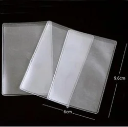 10 - Pack Transparent Waterproof Card Protector Sleeves (WHITE)