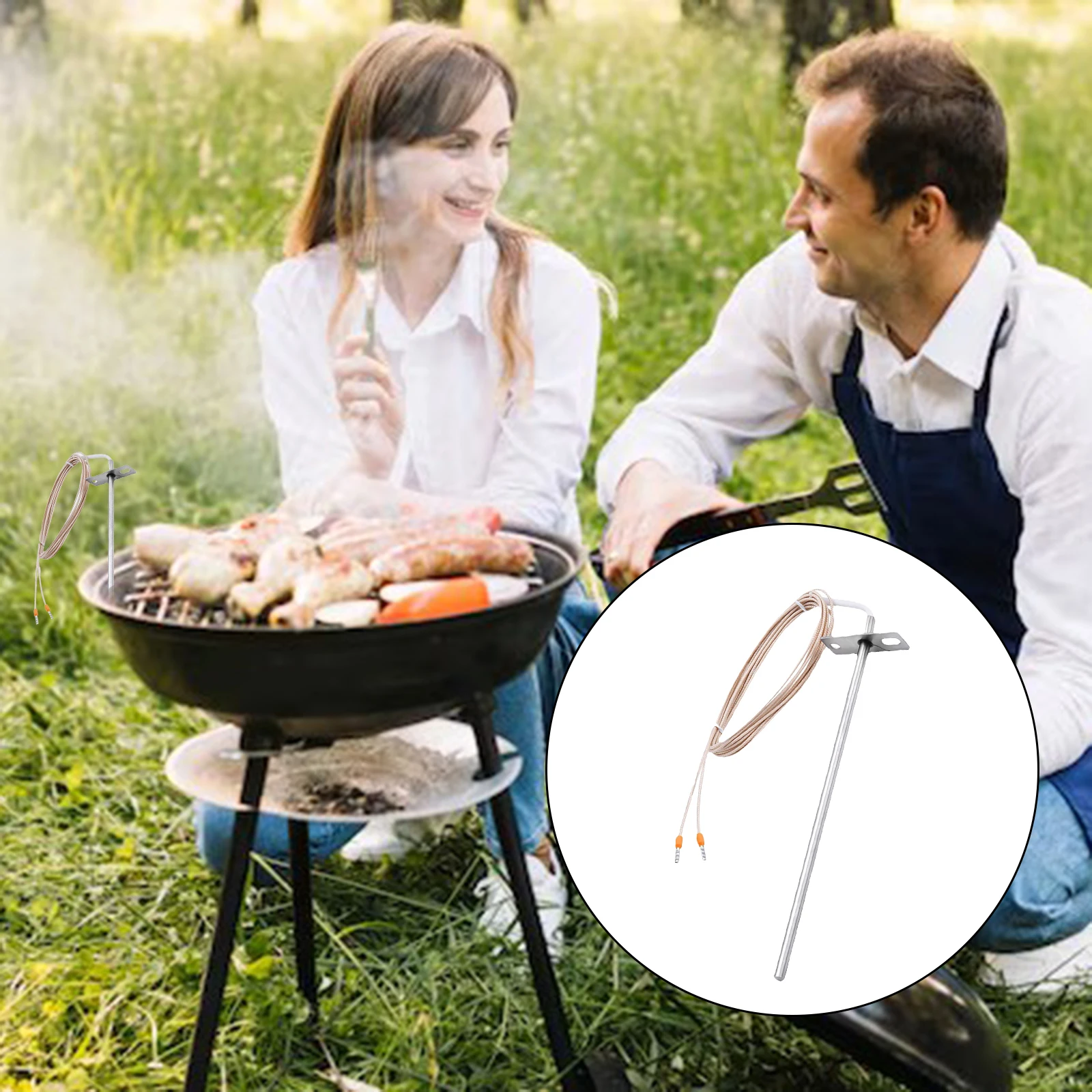 Bbq Food Meat Thermometer Barbecue Cooking Measure Thermometer Fits Home BBQ Cooking Baking Measurement Kitchen Accessories