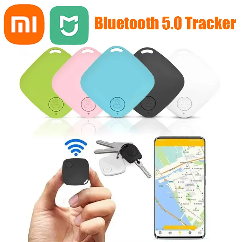 anti lost tracker anti lose tracker item locator anti lost locator Xioami MIJIA Mini Bluetooth 5.0 Tracker AntiLost Device Round Pet Kids Bag Wallet Tracking Smart Finder Locator For ios Android