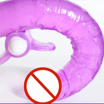 Big Dildo  Penis  Dildo for Anal 40cm Double Long Realistic Dildos Cock Lesbian Anal Plug Flexible Fake Penis for Women Dildos 3