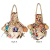 Large Parrot Toys Chew Toy Ball Cage Bite Hanging Training Bird Chewing Toy for Macaws Budgie Lovebird Finches Cockatoos 1