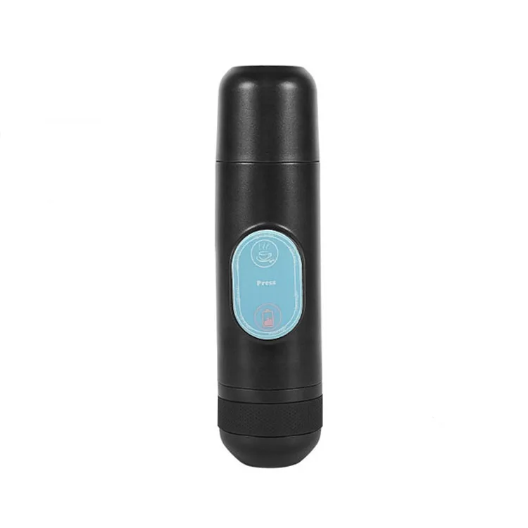 Lithium battery outdoor travel camping car small mini portable K cup ground coffee capsule espresso coffee maker machine