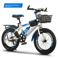 Vélo de montagne/route pour enfants et adultes de 18 à 24 pouces, vélo de déplacement en plein air à vitesse simple/variable pour tous âges 6