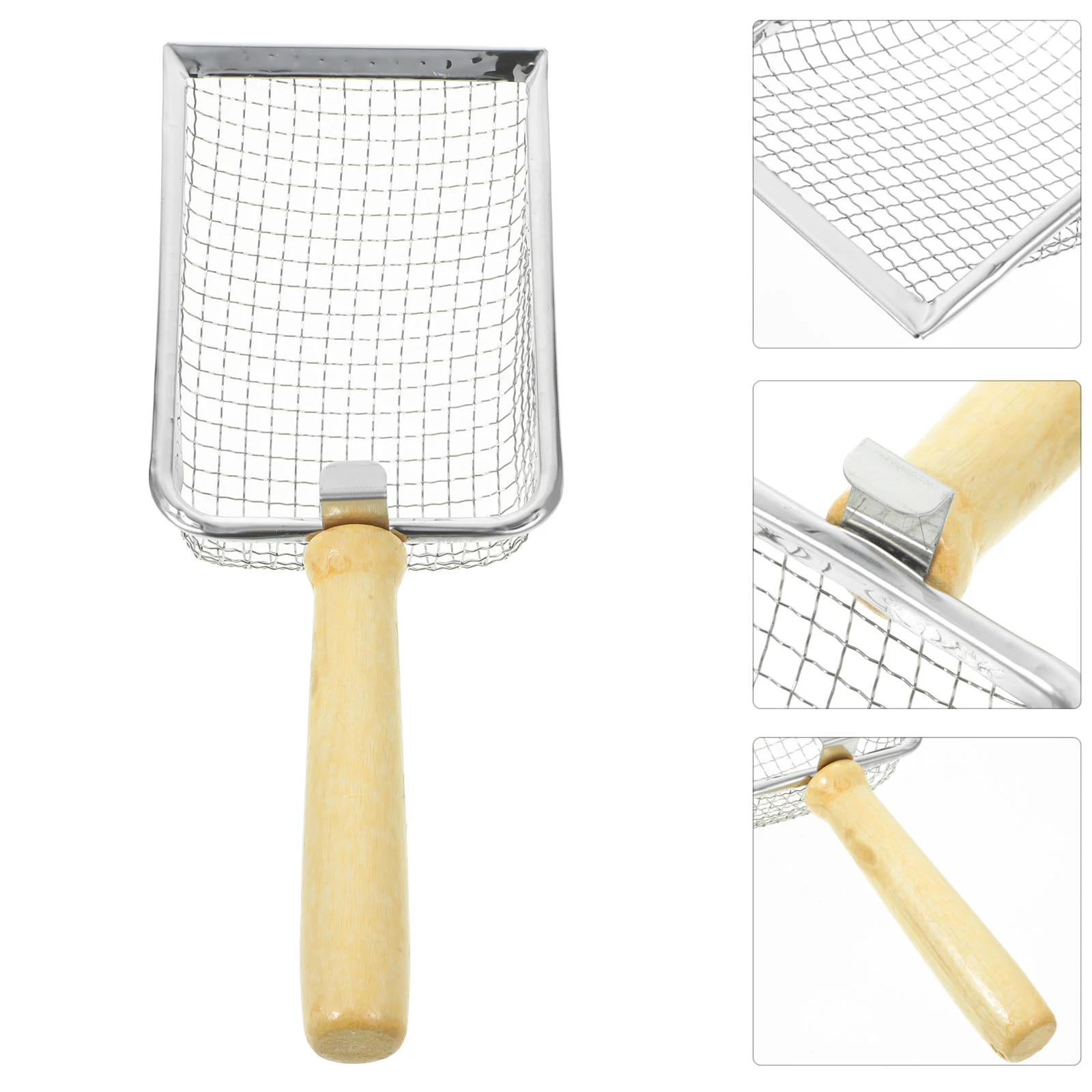 

Stainless Steel Cat Litter Scoop and Indoor Reptile Metal Clean Tool for