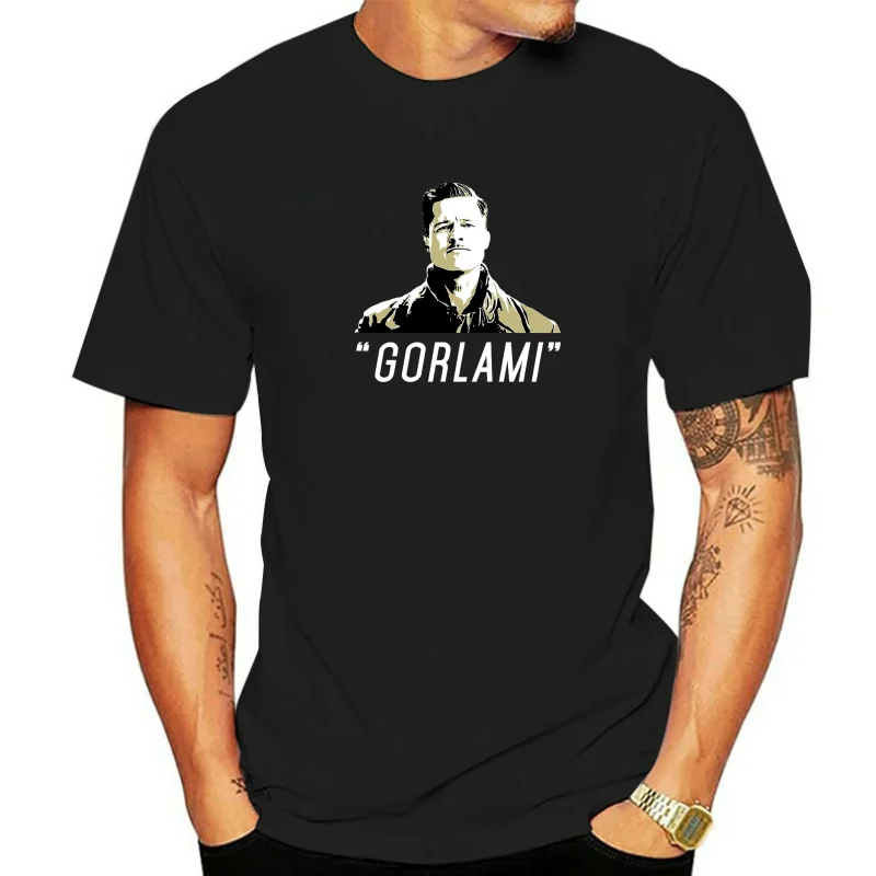 gorlami-t-shirt-gorlami-brad-pitt-inglorious-basterds-tarantino-quentin-quentin-tarantino-cinema-films-movies