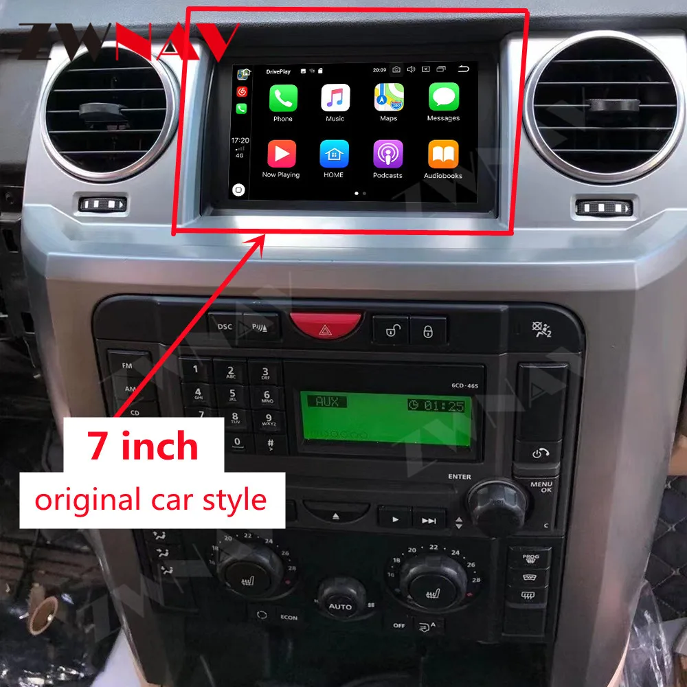 

Android Car Radio 128G For Land Rover Discovery 3 L320 LR3 L319 2004 - 2009 Multimedia Player Stereo GPS Navig No 2din Head Unit