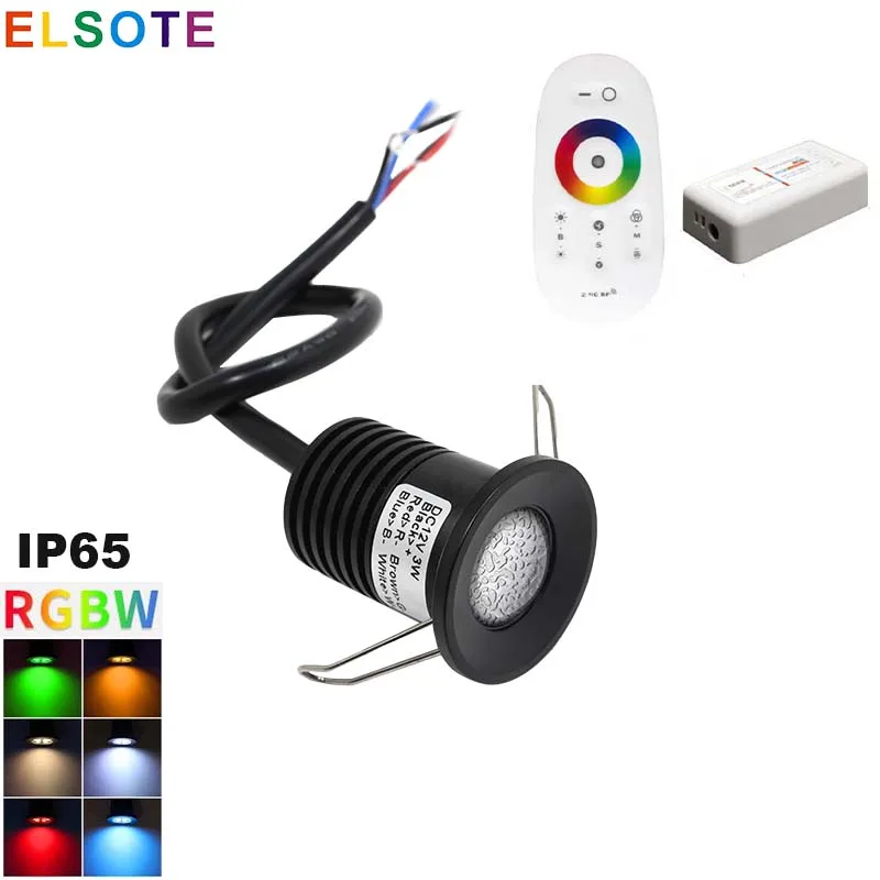 LED Spotlight 3W 12V RGB Mini Dimmable
