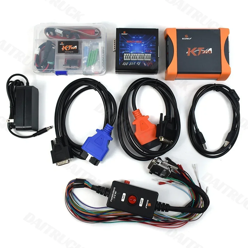 KT 200 Mater 버전 지지대 DTC 코드 제거 유지 보수 칩 튜닝 전체 및 기본 버전 KT200 ECU 프로그래머