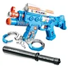 Sounding Flashing Non-firing Gun Model Children Prank Funny Fake Gun Submachine Gun Police Role Play Prop Kids Birthday Gifts 2