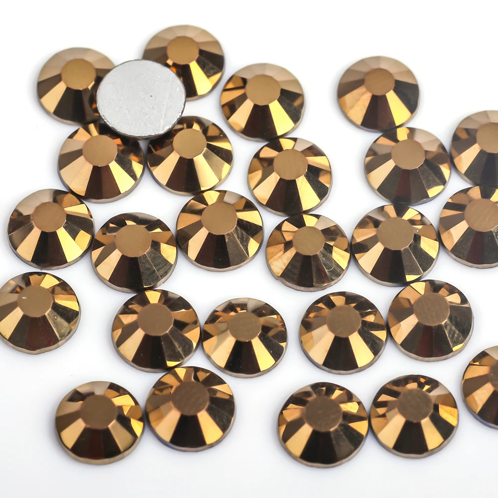 Premium Quality Glass Crystal Rhinestones - Flatback Glitter Stones for Nail Art and DIY Crafts