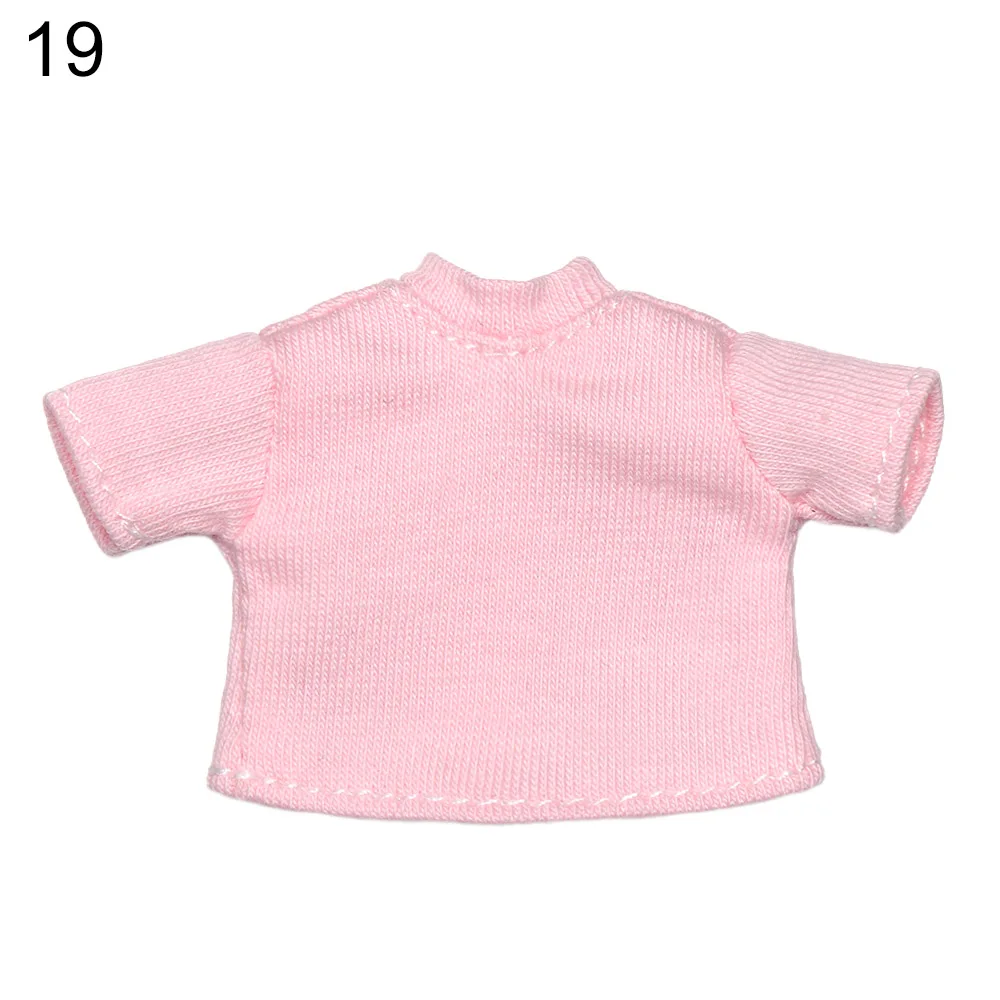 Striped Knit Doll Outfit with T-Shirt, Shorts, & Socks - Cute Gift Set