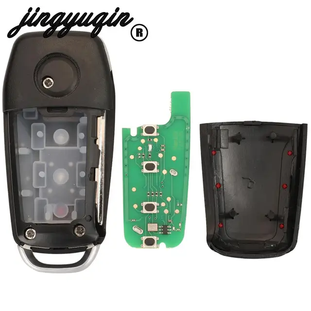 Jingyuqin ดัดแปลงสําหรับ Ford Explorer Focus EDGE Escape Ranger Mustang Flex Fit MERCURY Lincoln REMOTE Key 315/433 MHz CWTWB1U331 6