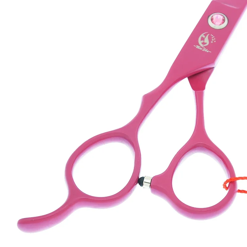Meisha 7 인치 왼손 미용 절단 가위 전문 이발사 가위 일본 철강 살롱 왼손 가위 A0185A