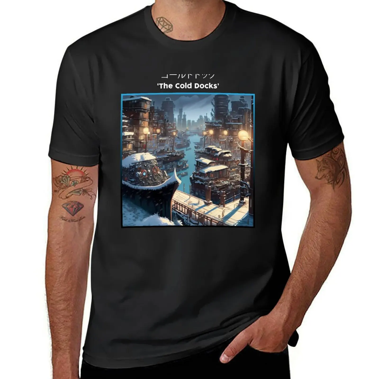 

The Cold Docks T-Shirt sweat boys animal print mens graphic t-shirts