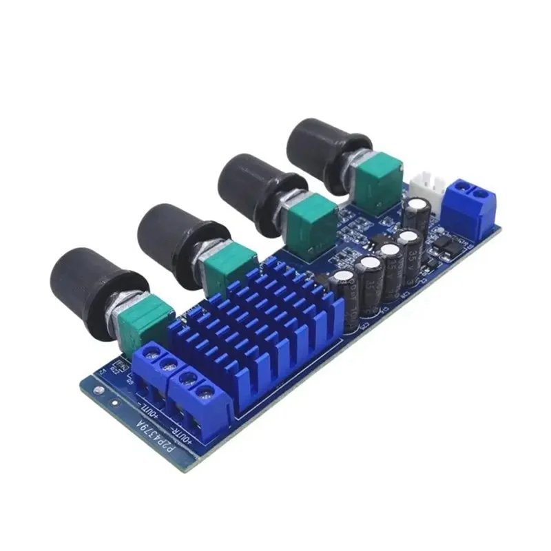CJSD-XH-M577 고출력 톤 보드 앰프 TPA3116D2 고출력 톤 보드 12-24V 증폭기 보드 모듈