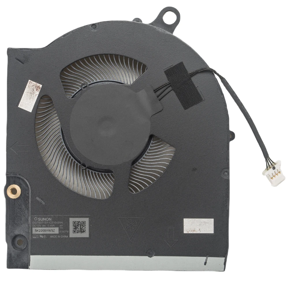 Dell Alienware 교체용 노트북 CPU 및 GPU 냉각 선풍기, M15 R5 M15 R6 M15 Ryzen R5 M15 Ryzen R6 2021 시리즈 선풍기