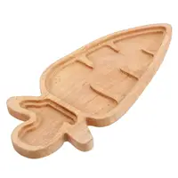 Easter Bunny Tray Cheese Board Food Dinner Plate Wood Serving Platter Wooden Charcuterie Child 1