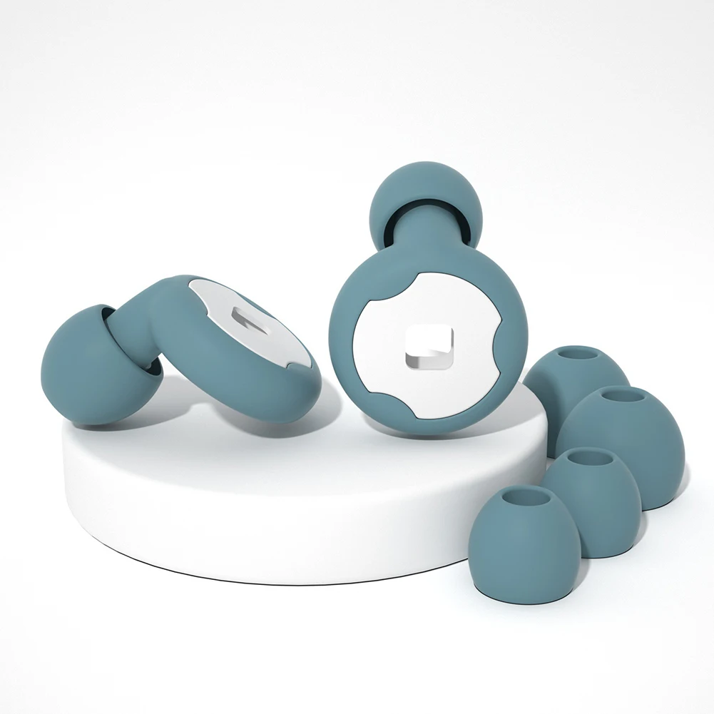 Sleep Noise Reduction Soft Silicone Reusable Waterproof Earplugs