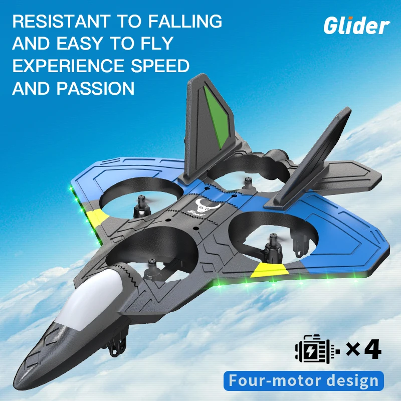 RC Plane SG100pro Fighter Remote Control Airplane Anti-Collision Glider Aircraft EPP Foam RC Toys 4Channels Fighter 5