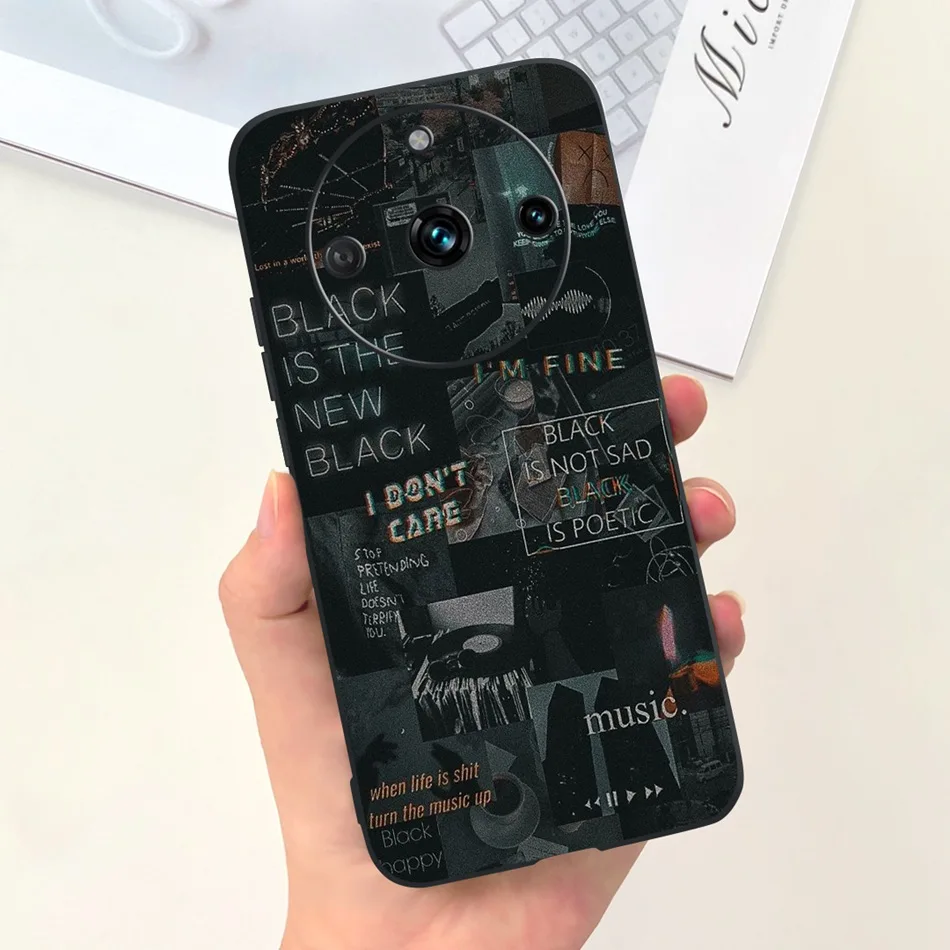 Fashion Moon Design Soft Silicon Protective Phone Case