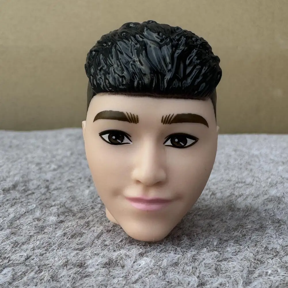 1/6 Boys Doll Heads Prince Ken Heads Solid Boy Head For 30cm Body Kids Boys Girls DIY Toys Birthday Gifts