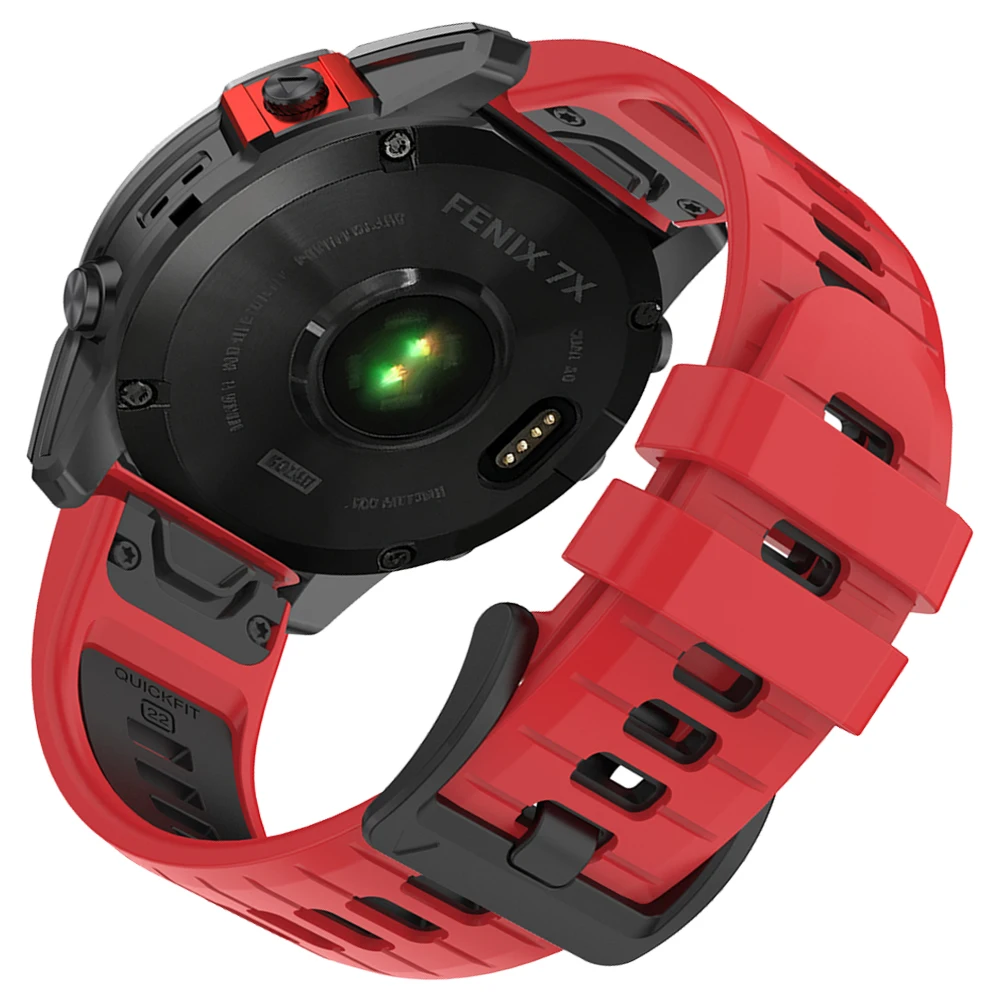 Durable Silicone Sports Watch Band - QuickFit Design