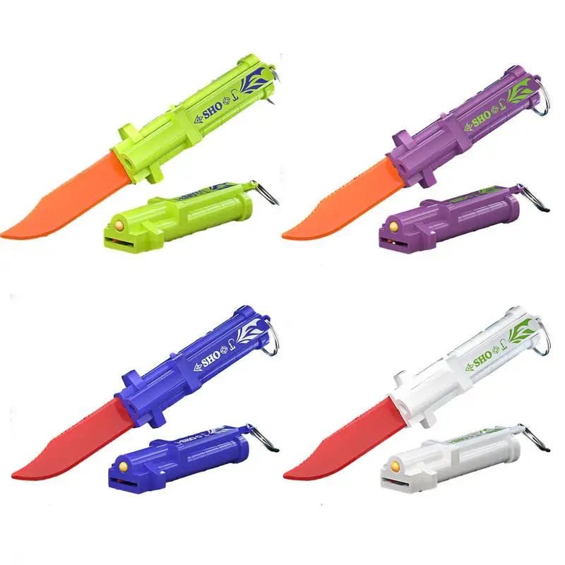 Retractable Carrot Knife Toy Soft Balls 3D Printing Funny Relieve Stress Puzzle Toy For Kids Adults Boys Girls Gift fidget toys,puzzle toys,anti stress toys
