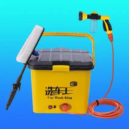 Car Wash Equipment Portalbe Car Washer for Homeuse 33L 60W 12V Portable Electric Car Wash Pneumatic Gun Foam Generator