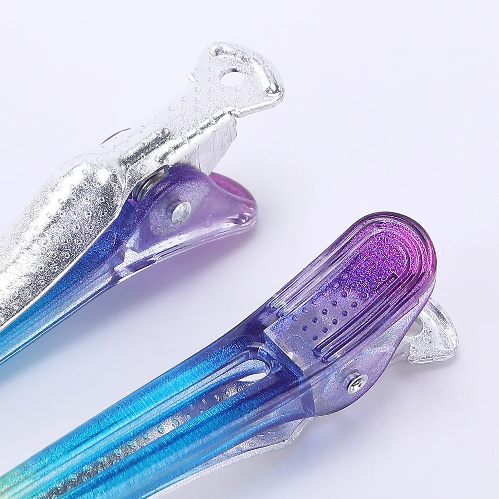 Hair Clips Hair Sectioning Clip Hairpin Styling Accessories Tools 10Pcs Salon Hairdressing Plastic Clamps