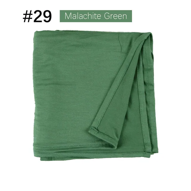 Muslim Women Premium Instant Cotton Jersey Hijab Scarf Jersey Hijabs Scarves With Hoop Pinless HeadScarves 53 colors 29