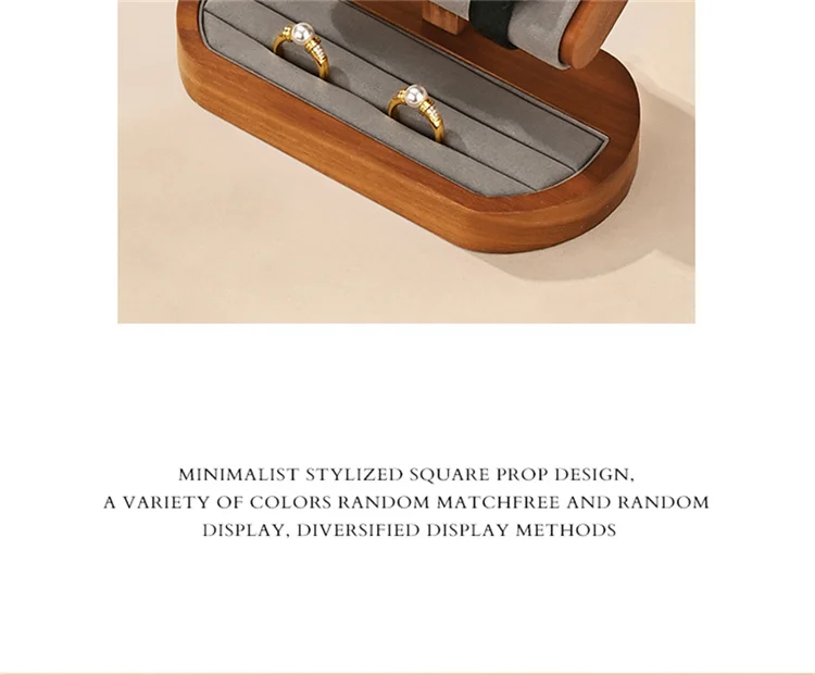 WoodTen Solid Wood Jewelry Watch Display Stand New T-shaped Watch Stand Bracelet Jewelry Display Prop Home Watch Storage Rack