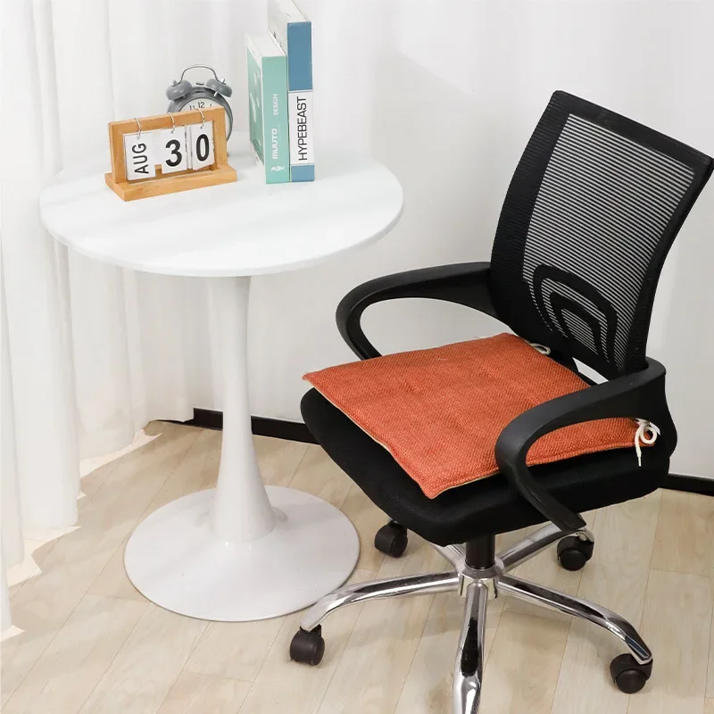 

Four Seasons Universal Square Linen Cushion Dining Chair Cushions Summer Floor Cushion Lightweight Office Cushion Office Chair